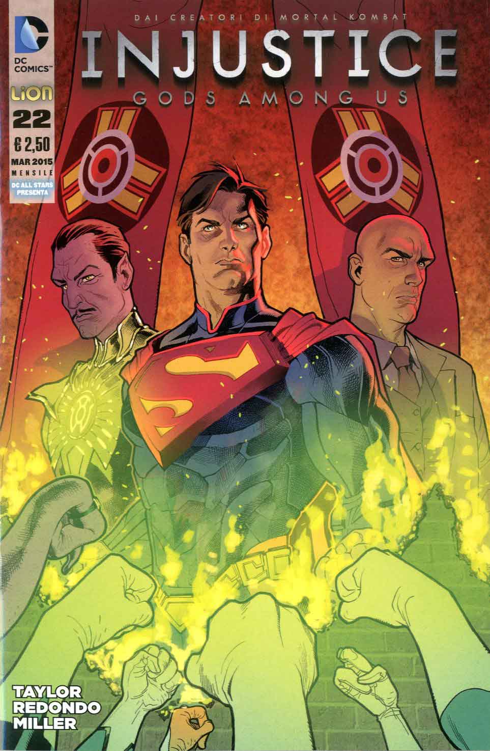 Injustice God among us serie 22-LION- nuvolosofumetti.