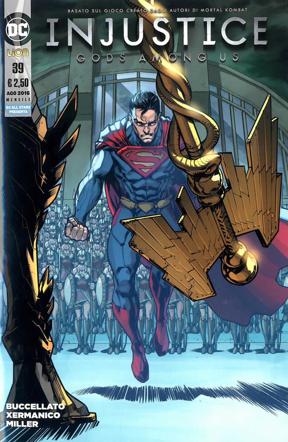 Injustice God among us serie 39-LION- nuvolosofumetti.