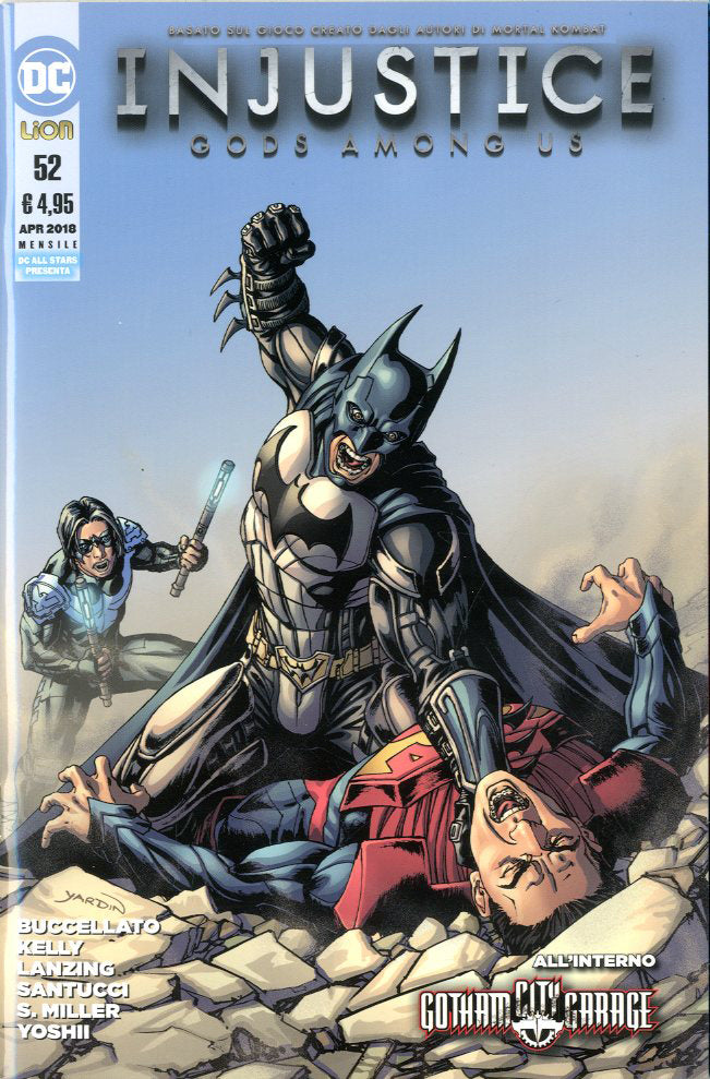 Injustice God among us serie 52-LION- nuvolosofumetti.