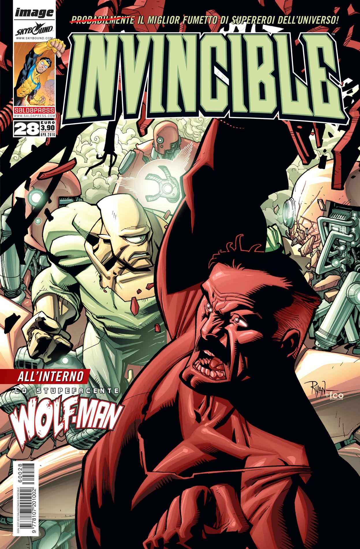 INVINCIBLE serie economica 28-SALDAPRESS- nuvolosofumetti.