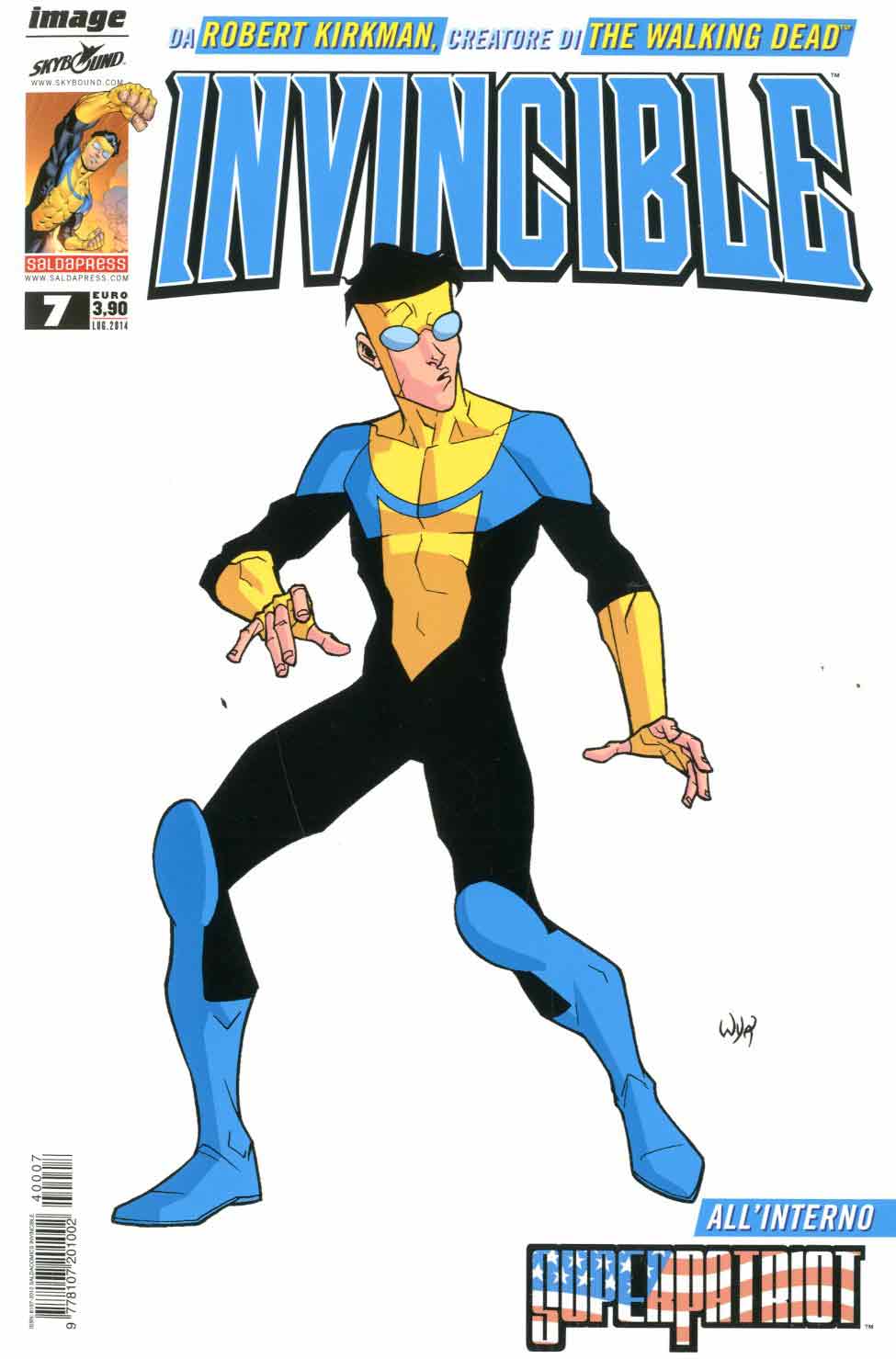 INVINCIBLE serie economica 7-SALDAPRESS- nuvolosofumetti.