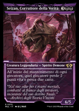 SEIZAN, CORRUTTORE DELLA VERITà (V.1) Avanzata delle macchine Multiverso 15