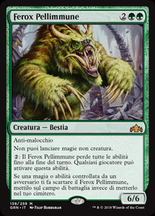 Ferox Pellimmune Gilde di Ravnica 138-Wizard of The Coast- nuvolosofumetti.