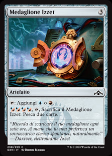 Medaglione Izzet  Gilde di Ravnica 238-Wizard of The Coast- nuvolosofumetti.