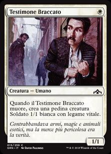 Testimone Braccato Gilde di Ravnica 15-Wizard of The Coast- nuvolosofumetti.