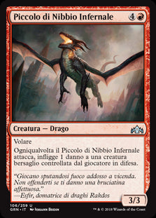 Piccolo di Nibbio Infernale Gilde di Ravnica 106-Wizard of The Coast- nuvolosofumetti.