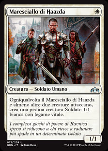 Maresciallo di Haazda  Gilde di Ravnica 13-Wizard of The Coast- nuvolosofumetti.