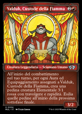 VALDUK, CUSTODE DELLA FIAMMA (V.1) Avanzata delle macchine Multiverso 24