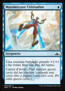 Massimizzare l'Altitudine  Gilde di Ravnica 43-Wizard of The Coast- nuvolosofumetti.