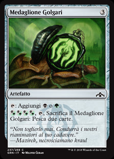 Medaglione Golgari  Gilde di Ravnica 237-Wizard of The Coast- nuvolosofumetti.