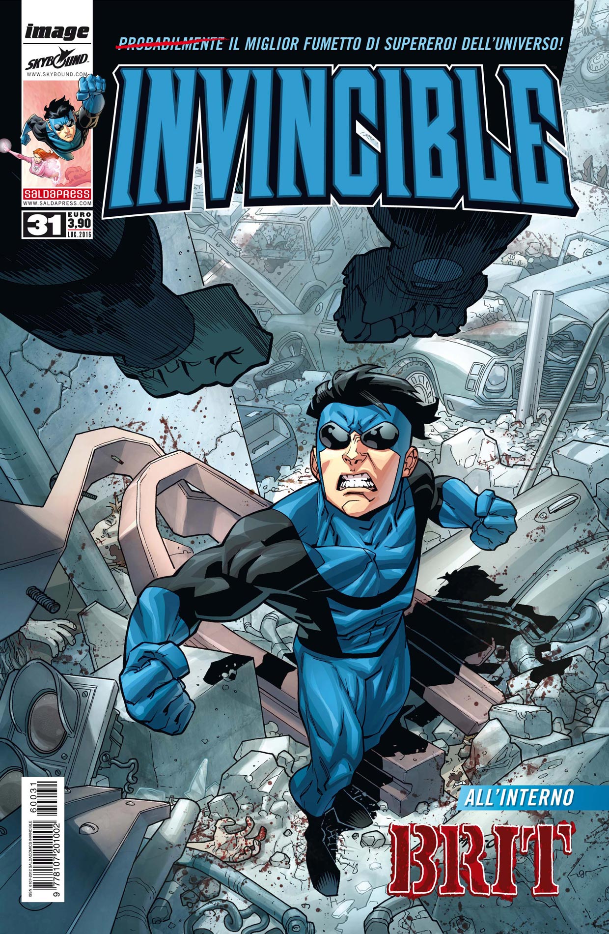 Invincible serie economica 31-SALDAPRESS- nuvolosofumetti.