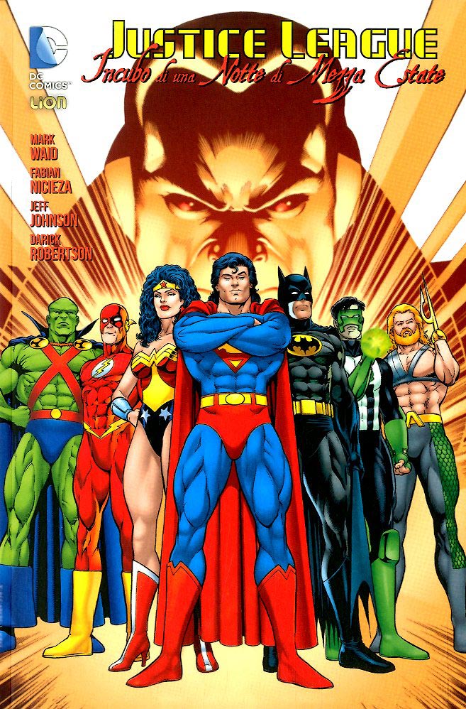 JUSTICE LEAGUE INCUBO DI UNA NOTTE DI MEZZA ESTATE-LION- nuvolosofumetti.