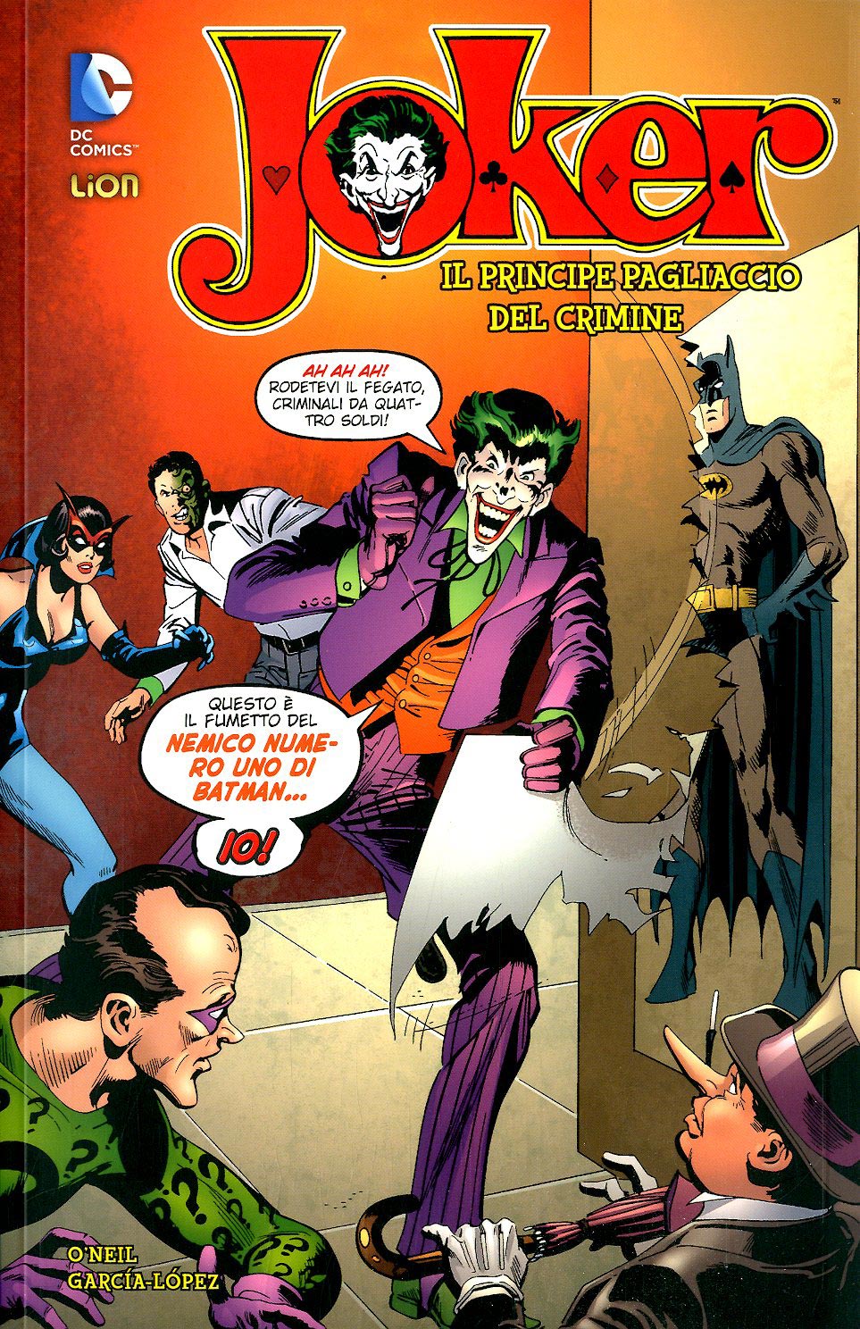 JOKER PRINCIPE PAGLIACCIO DEL CRIMINE 1, LION, nuvolosofumetti,