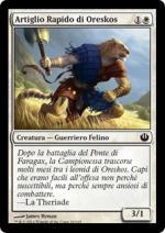Artiglio Rapido di Oreskos foil Viaggio verso nyx 8169-Wizard of the Coast- nuvolosofumetti.