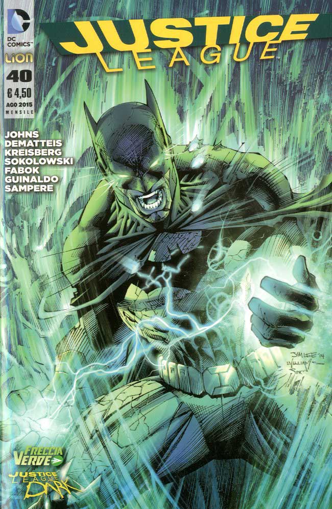 JUSTICE LEAGUE serie 2012 40-LION- nuvolosofumetti.