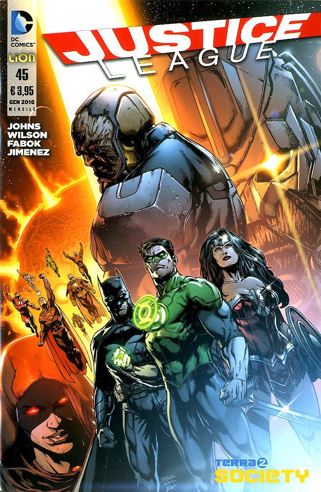 JUSTICE LEAGUE serie 2012 45-LION- nuvolosofumetti.