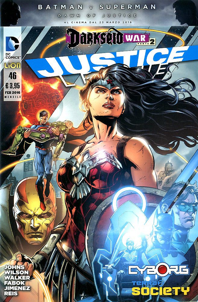 JUSTICE LEAGUE serie 2012 46-LION- nuvolosofumetti.