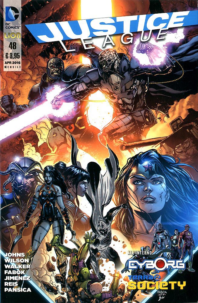 JUSTICE LEAGUE serie 2012 48-LION- nuvolosofumetti.