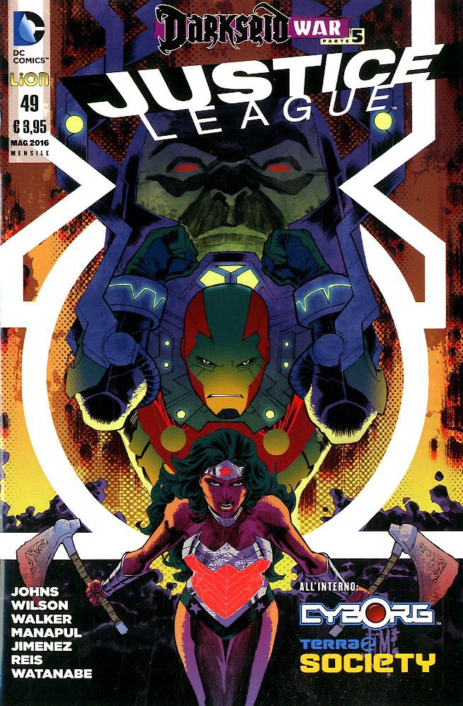 JUSTICE LEAGUE serie 2012 49-LION- nuvolosofumetti.