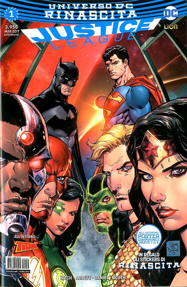 JUSTICE LEAGUE rinascita 1