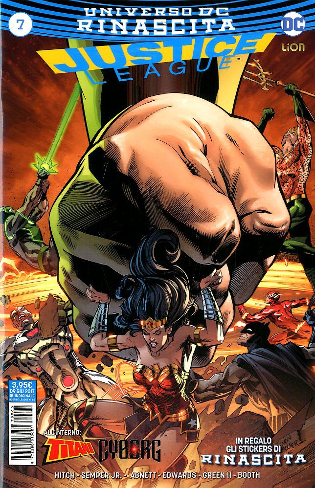 JUSTICE LEAGUE rinascita 7