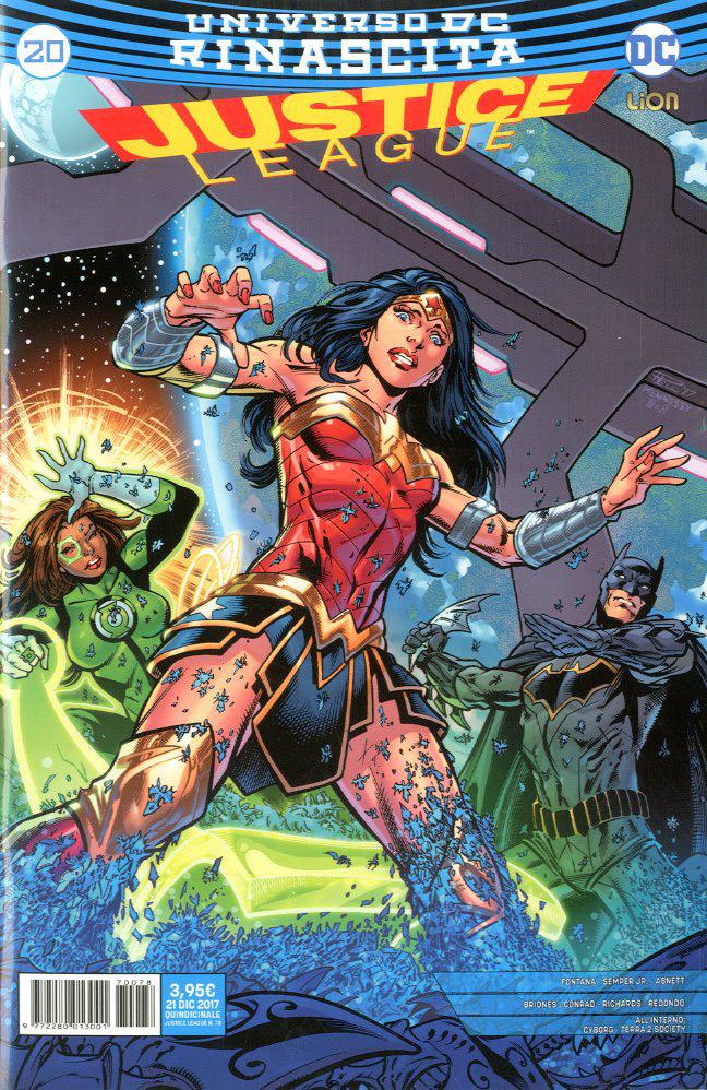 Justice League rinascita 20-LION- nuvolosofumetti.