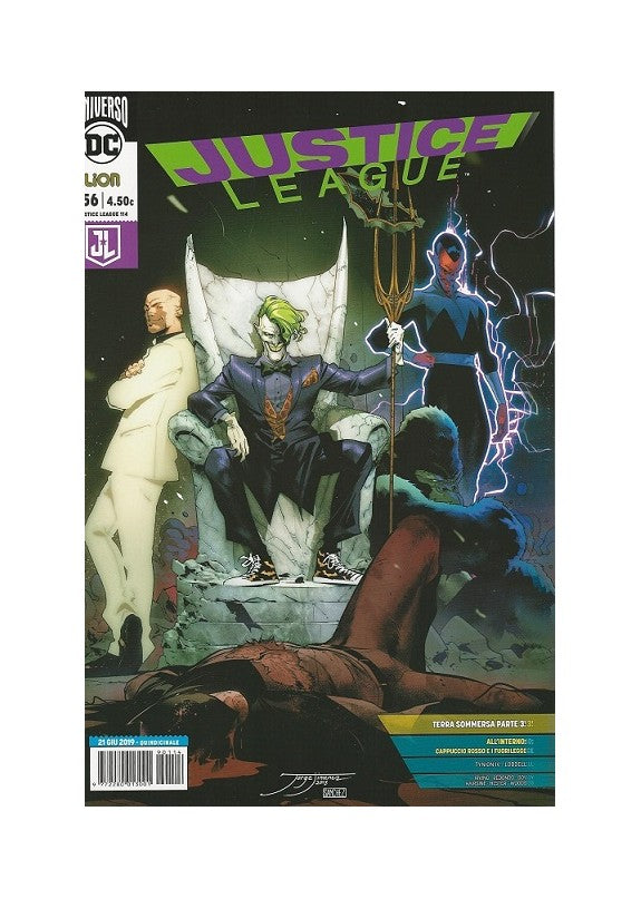 Justice League rinascita 56-LION- nuvolosofumetti.
