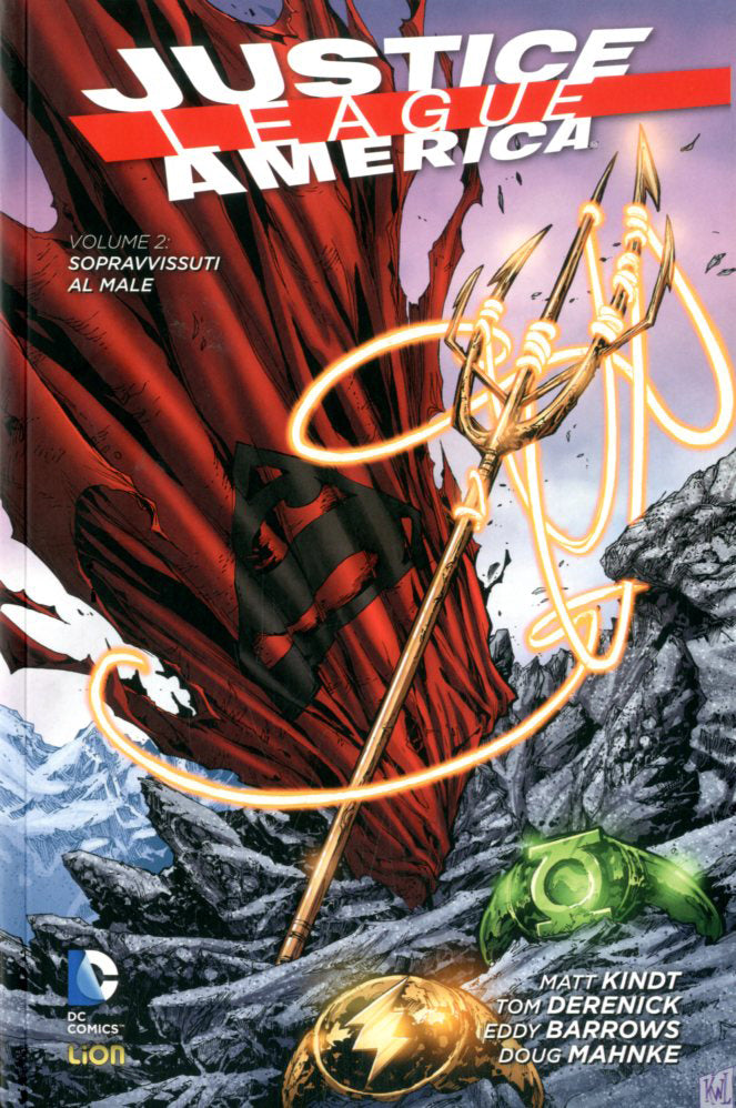 JUSTICE LEAGUE AMERICA NEW 52 LIBRARY 2-LION- nuvolosofumetti.