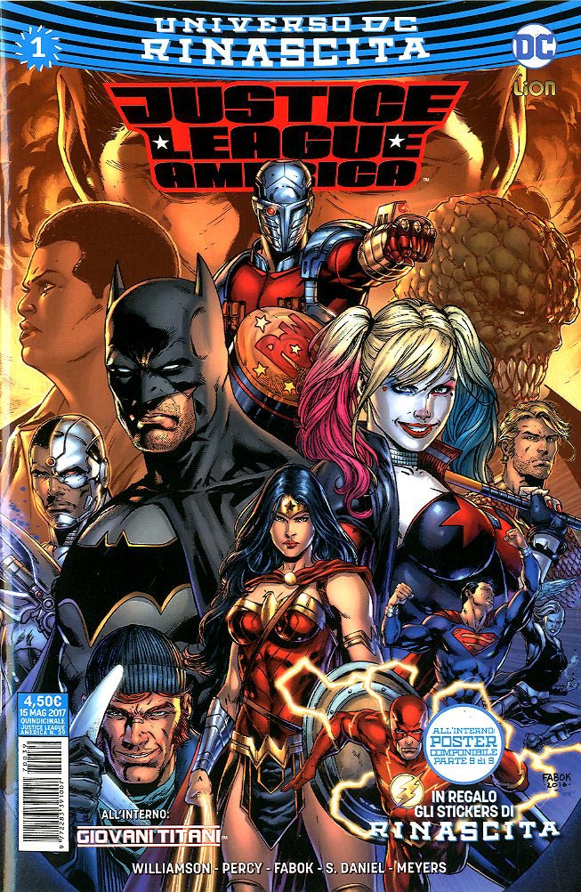 JUSTICE LEAGUE AMERICA rinascita 1