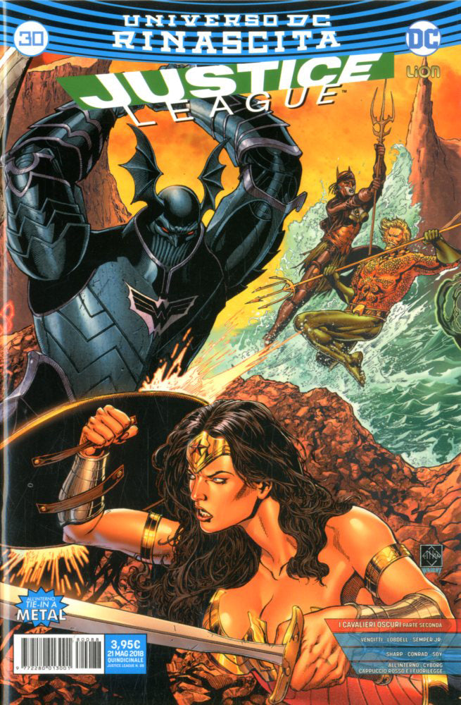 Justice League rinascita 30-LION- nuvolosofumetti.