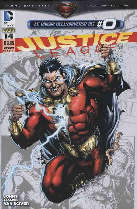 JUSTICE LEAGUE serie 2012 14-LION- nuvolosofumetti.
