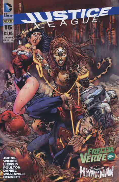 JUSTICE LEAGUE serie 2012 15-LION- nuvolosofumetti.
