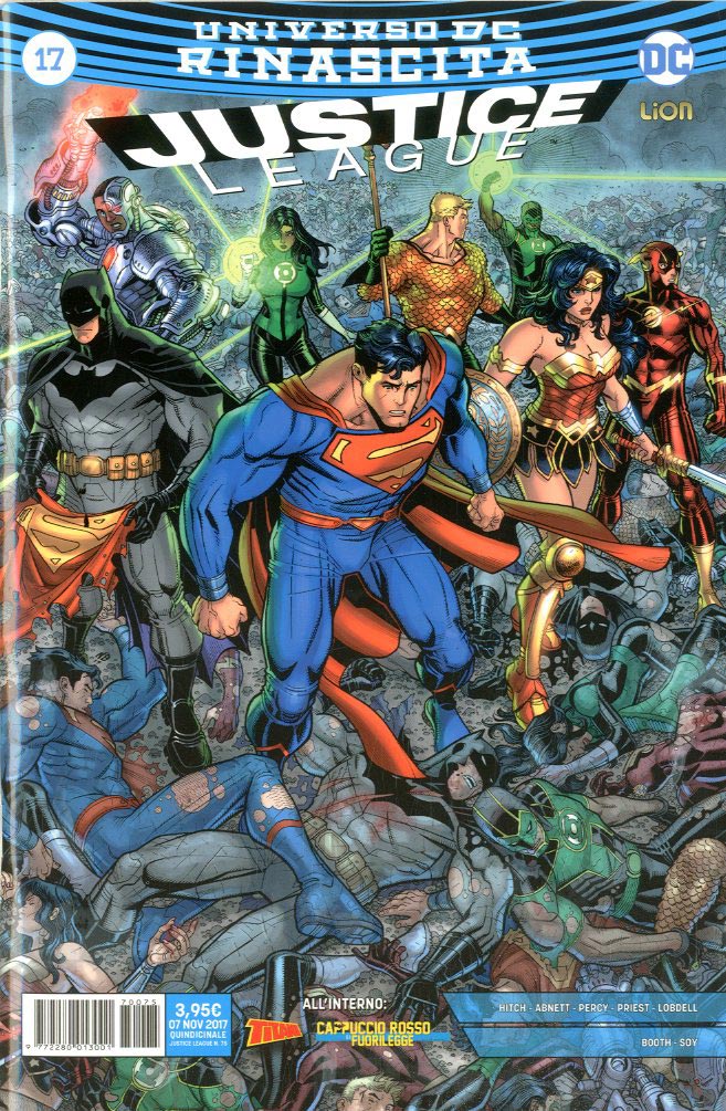 Justice League rinascita 17, LION, nuvolosofumetti,