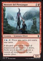 Mentore del Pirosangue  I Khan di Tarkir 2102-Wizard of the Coast- nuvolosofumetti.