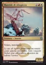 Mantide di Altopicco  I Khan di Tarkir 2177-Wizard of the Coast- nuvolosofumetti.