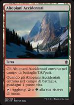Altopiani Accidentati I Khan di Tarkir 2240-Wizard of the Coast- nuvolosofumetti.