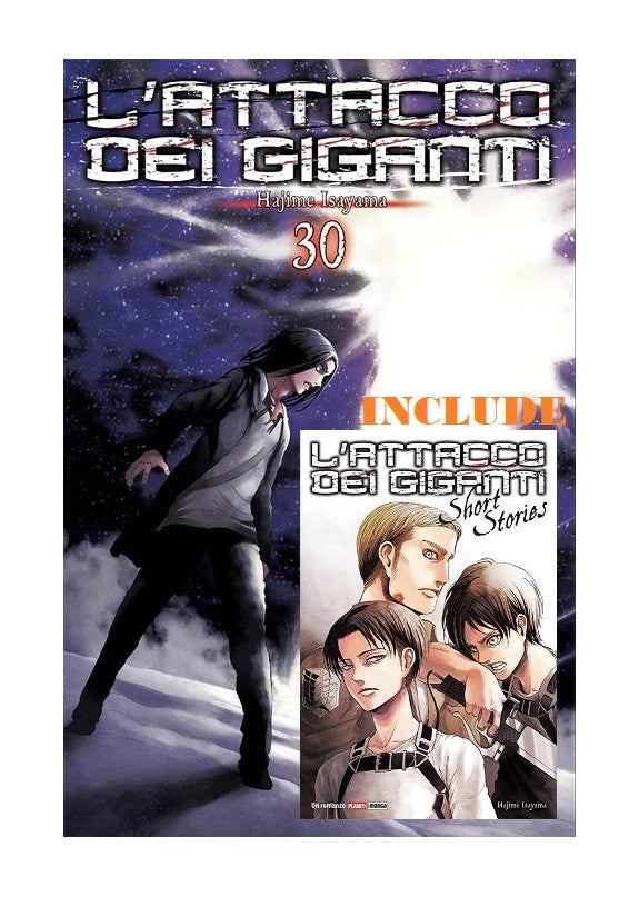L'attacco dei Giganti 30 variant, PANINI COMICS, nuvolosofumetti,