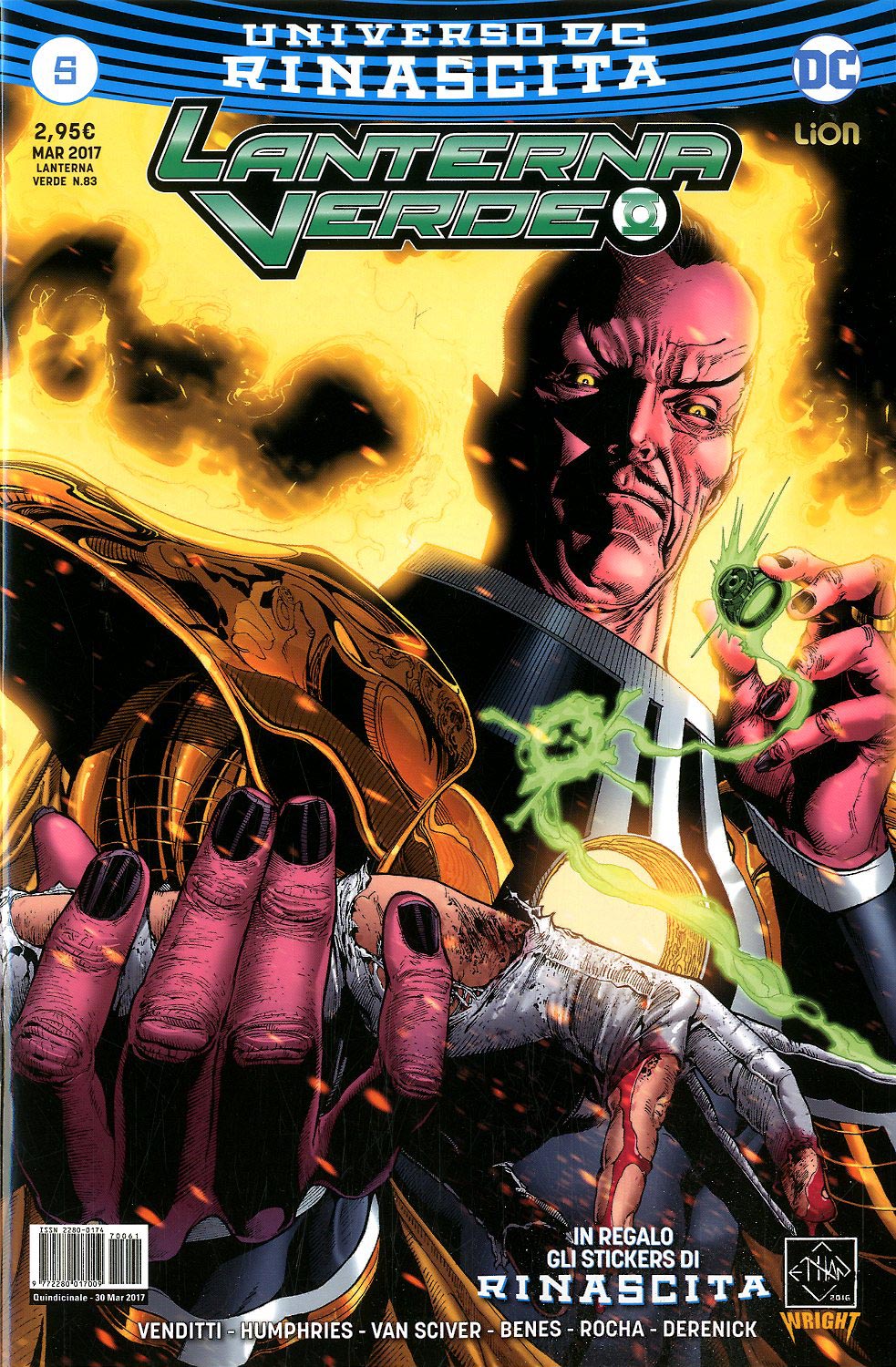Lanterna verde rinascita 5