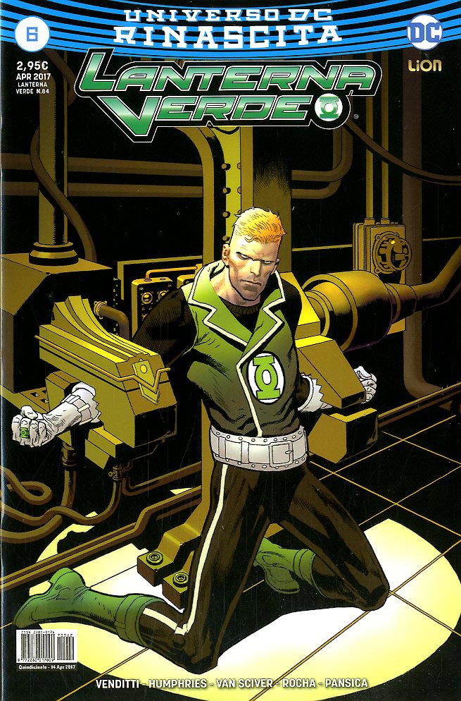 Lanterna verde rinascita 6-LION- nuvolosofumetti.