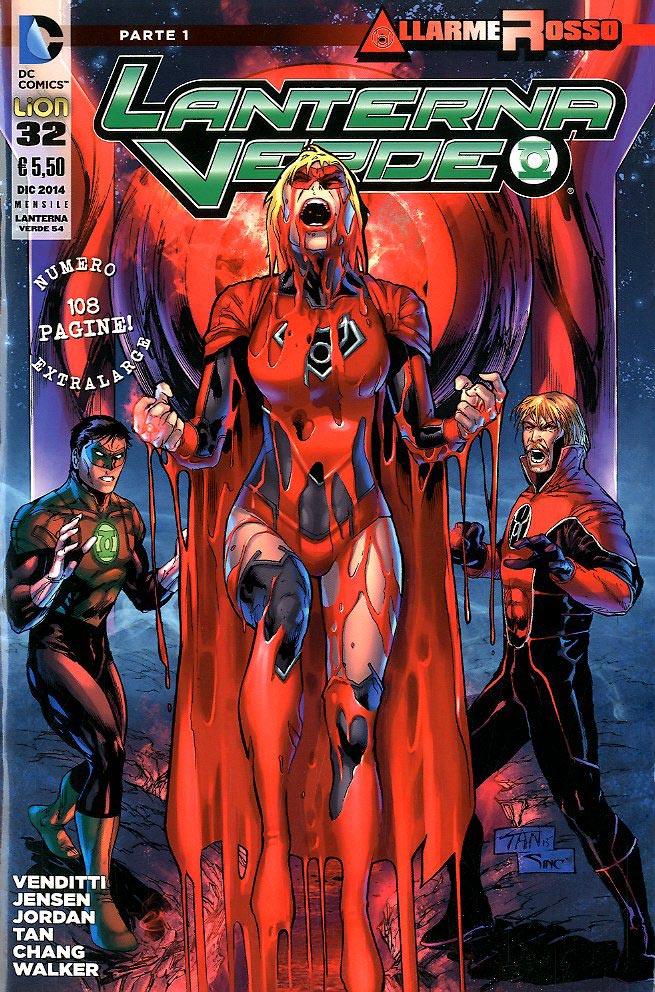 LANTERNA VERDE SERIE 2012 32-LION- nuvolosofumetti.