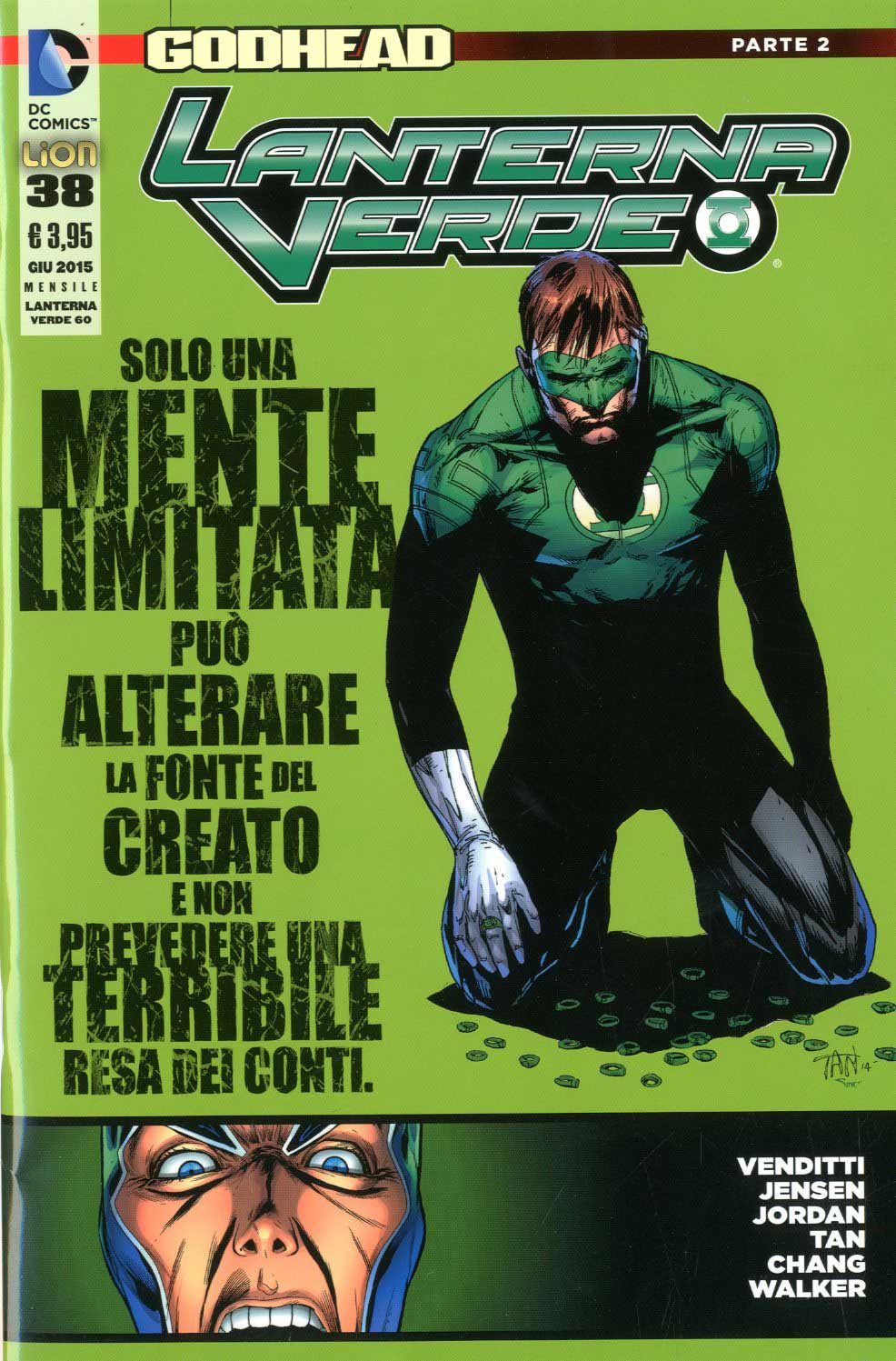 LANTERNA VERDE SERIE 2012 38-LION- nuvolosofumetti.