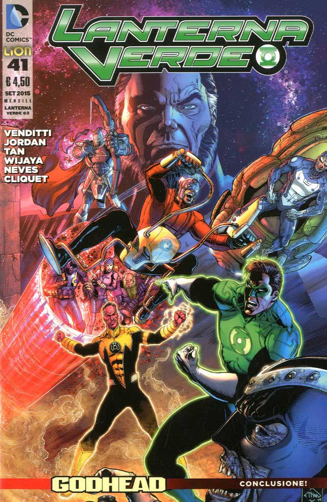 LANTERNA VERDE SERIE 2012 41-LION- nuvolosofumetti.