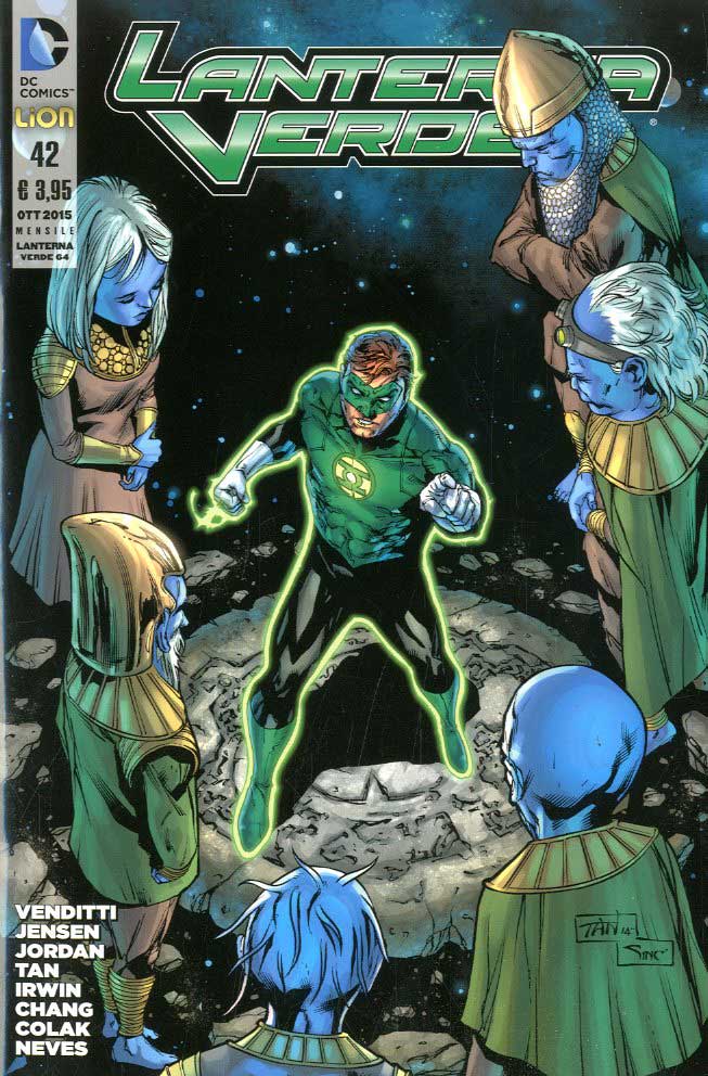 LANTERNA VERDE SERIE 2012 42-LION- nuvolosofumetti.