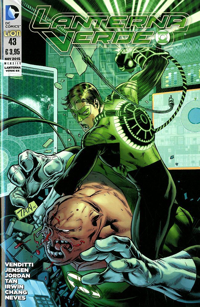 LANTERNA VERDE SERIE 2012 43-LION- nuvolosofumetti.