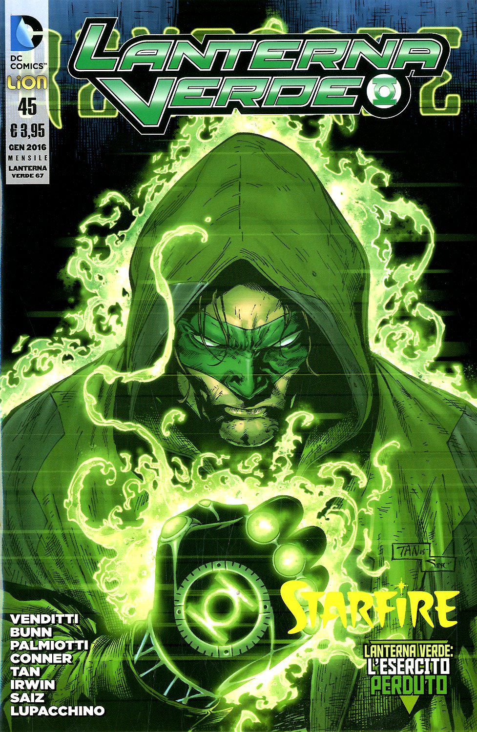 LANTERNA VERDE SERIE 2012 45-LION- nuvolosofumetti.