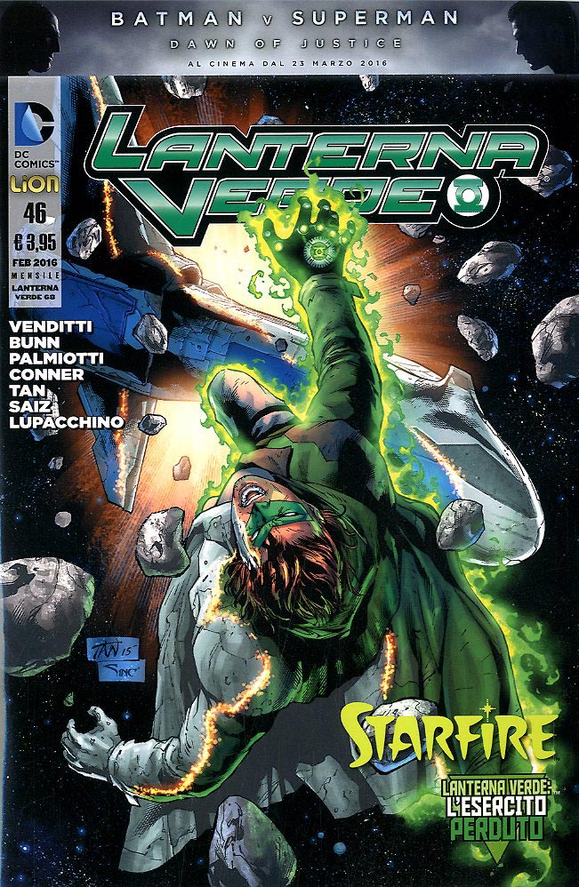 LANTERNA VERDE SERIE 2012 46-LION- nuvolosofumetti.