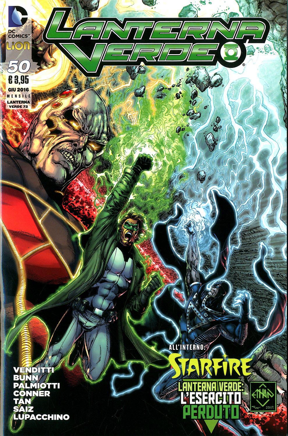 LANTERNA VERDE SERIE 2012 50-LION- nuvolosofumetti.