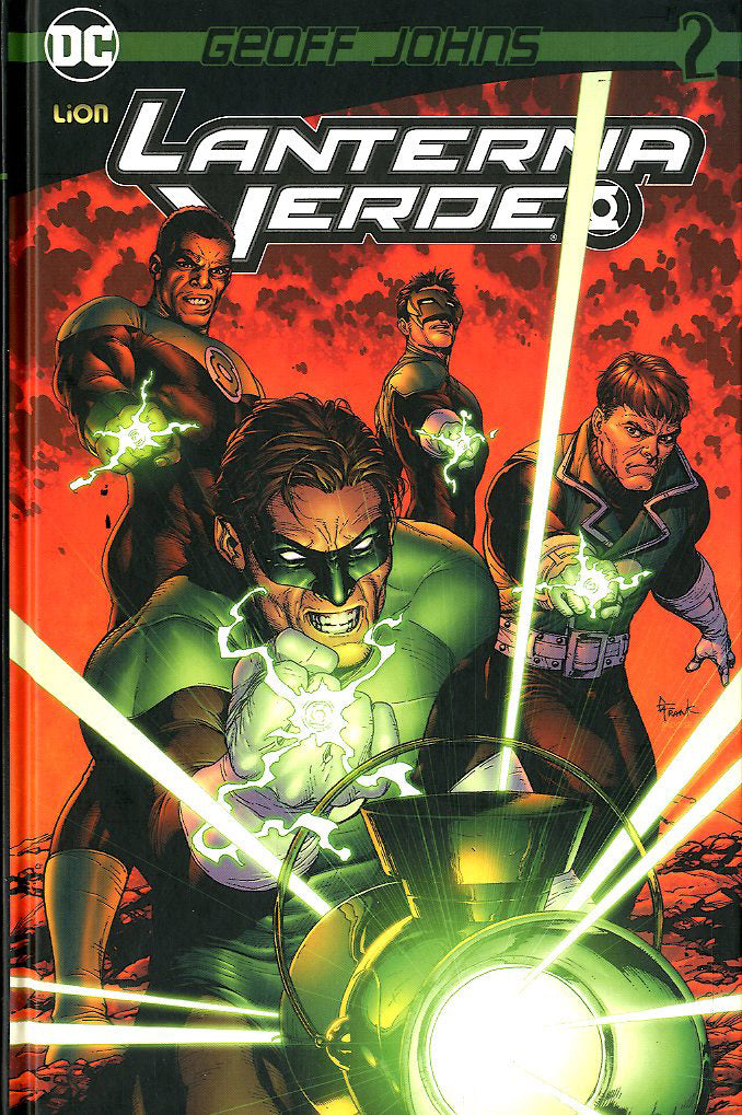 LANTERNA VERDE DI GEOFF JOHNS 2 ristampa 2, LION, nuvolosofumetti,