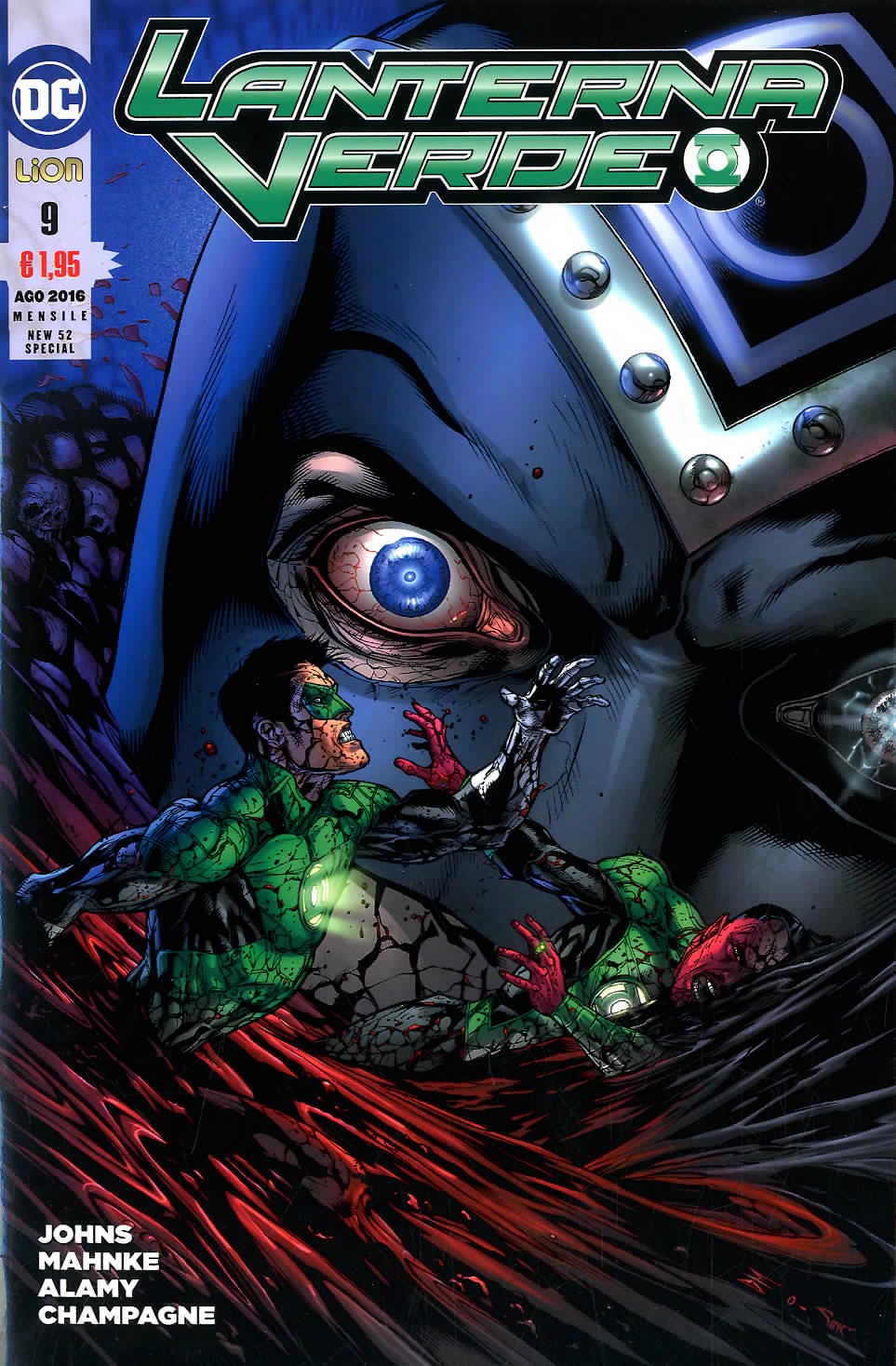 LANTERNA VERDE # 9 9-LION- nuvolosofumetti.