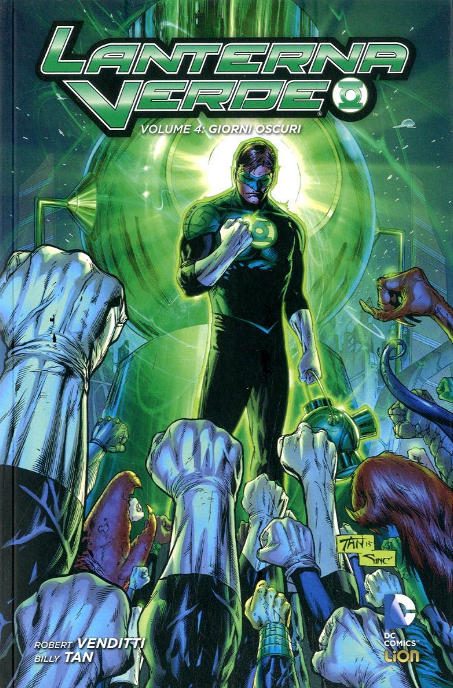 Lanterna verde # 4 tp - giorni oscuri 4-LION- nuvolosofumetti.